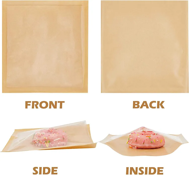 Benz's Heat-Sealable Kraft Bakery Bags